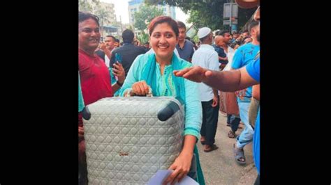 Sheikh Hasina suitcase